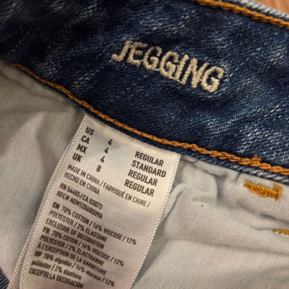 Women's American Eagle Outfitters Blue Jeggings Size 4